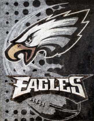 AN176 Eagle head illustration Mosaic