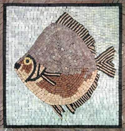 Big Wide Fish  Mosaic