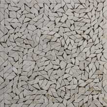 Crazy Cut Crema Marfil Pool Mosaic