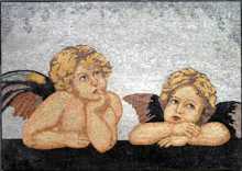 FG25 Cherubs  Art Mosaic