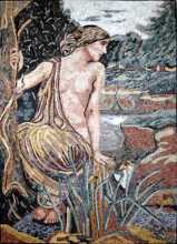 Narcissus the Goddess Mosaic