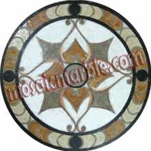 MD1016 Earth colors star shape Mosaic