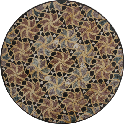 Kaleidoscope Pattern Mosaic Tile