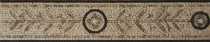 Earth Tones Luxury Border Listello Mosaic