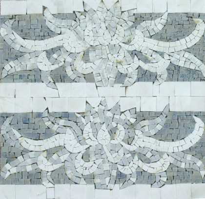 Modern Wide Mosaic Border