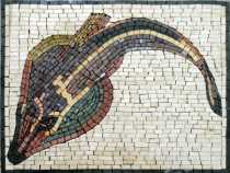 Stingray Mosaic Sea Creatures